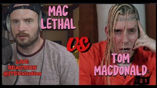 Tom MacDonald vs Mac Lethal quot3 Piece Diss Trackquot PLUS BONUS SONGS [upl. by Nylrats317]