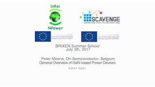 Brixen school  GaN based semiconductors and applications  Part 1 [upl. by Maxantia]