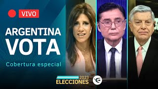 🔴 VIVO ELECCIONES 2023  Cobertura especial de las Elecciones Generales Argentinas 2023 en Perfil [upl. by Aierdna]