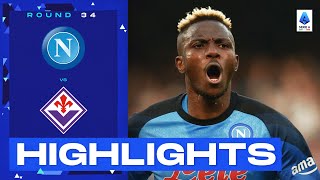 NapoliFiorentina 10  Osimhen secures win for champions Goal amp Highlights  Serie A 202223 [upl. by Ezmeralda]