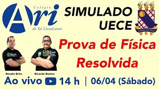 COMENTARIO SIMULADO UECE3 1a FASE  RENATO BRITO e RICARDO BASTOS [upl. by Abbey]