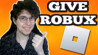 How To Give Robux To People With A Group [upl. by Dorison53]