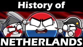 CountryBalls  History of Netherlands [upl. by Svirad]