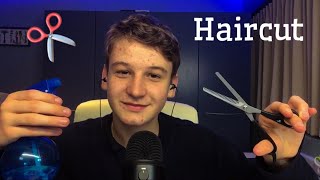 3 minute ASMR haircut ✂️ [upl. by Browne235]