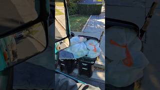 Garbage Truck Driver POV a bridge made out of trash [upl. by Greabe673]