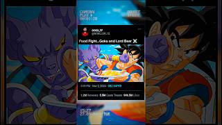 Goku vs lord beerus ☠️ super goku vegeta dbs dragonballsuper memes [upl. by Htebilil145]