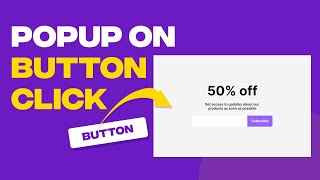 Create FREE Popup on Button Click in WordPress Using Hustle [upl. by Bridgette652]