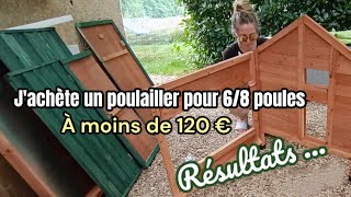 POULAILLER POUR 6 A 8 POULES [upl. by Nuriel]