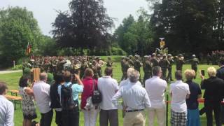 Bundeswehr im Bad Kohlgrub 20170614 teil 5 Bayerischer Defiliermarsch [upl. by Kaczer]