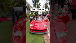 Get up close with 1 of just 19 Ferrari F40 LMs at the legendary Cavallino Classic [upl. by Ayat584]