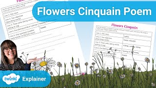 Twinkl KS1  How to Write a Cinquain Poem [upl. by Leeke]