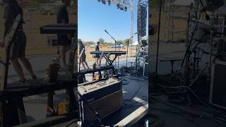 Soundcheck in Waco stage music lanco livemusic electricguitar behindthescene [upl. by Laekcim823]