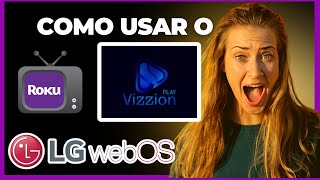 🔴 TUTORIAL DE COMO USAR O VIZZION PLAY NA LG E ROKU TV🔴 [upl. by Ynolem107]