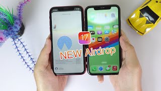 NEW Airdrop iOS 17  How to USE Airdrop [upl. by Albarran]