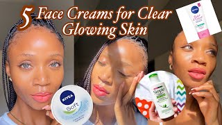 5 Affordable Face Creams for Clear Glowing Skin  Simple Cetaphil Niveaperfectandradiant [upl. by Bj]