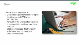 Sage X3  How to manage unallocated payments [upl. by Cassilda]