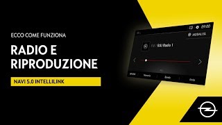 Navi 50 IntelliLink  Radio e Riproduzione  Ecco come funziona [upl. by Larimer504]