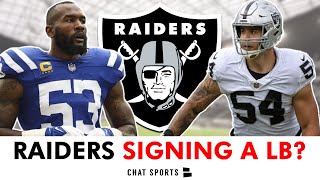 Las Vegas Raiders Signing A NFL Free Agent LB Raiders Rumors Via Sports Illustrated [upl. by Valente]