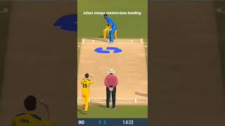 Adam zampa masterclass bowling in rc24 😱 shorts ytshorts [upl. by Candless165]