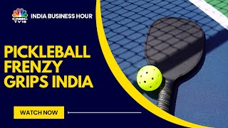 American Sport Pickleball Captures Indians Fancy [upl. by Ahsekam651]