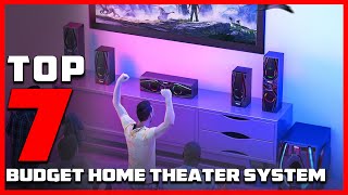 Top 7 Budget Home Theater Systems for Movie Lovers in 2024 [upl. by Sennahoj]