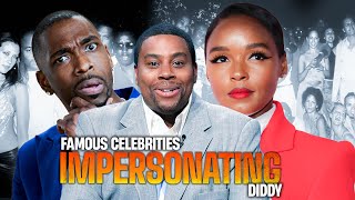 Famous Celebrities Impersonating Diddy – The Best Parodies amp Tributes [upl. by Ressay]