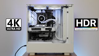 Custom PC Builder UK  NZXT H5 Flow Gaming PC  4K HDR Showcase 6 [upl. by Adnylg966]