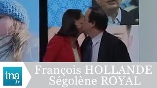 Le couple Ségolène Royal  François Hollande  Archive INA [upl. by Eentihw]