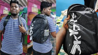 😍👌SKYBAGS 2165 L Backpack 🎒 BRAT Black ₹456 Unboxing video in Tamil 2025 [upl. by Lonyer]