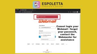 Webmail Forgot password [upl. by Aggappe]