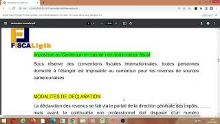 DECLARATION RECAPITUALIVE ANNUELLE DES REVENUS [upl. by Mikol]