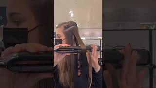 How To Straightener Curls  ghd [upl. by Humfrey312]