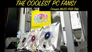 PC Build Part 4  FANS Corsair ML120 RGB Elites [upl. by Fleisher]