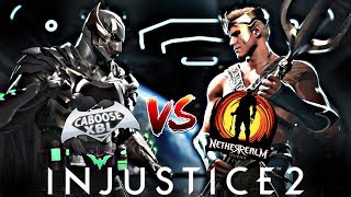 Injustice 2 Online  CabooseXBL VS NetherRealm Studios Developer Derek Kirtzic [upl. by Notsej]