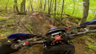 The Corduroy Enduro 2023 Day 1 Test 6 Greens Mountain [upl. by Assirehc]