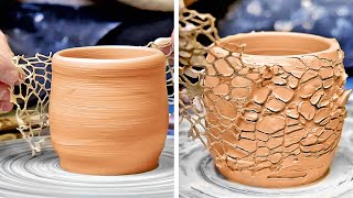 Des Idées Incroyables Pour Faire De La Poterie   Artisanat En Céramique À La Maison [upl. by Adnarrim]