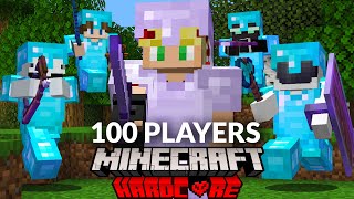 100 Players Simulate a Juggernaut Tournament in Minecraft [upl. by Lleryt]