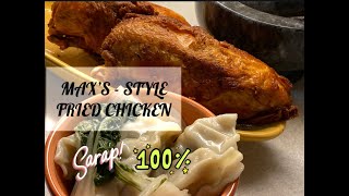 Ala MAX’S  STYLE FRIED CHICKEN  Max’s fried Chicken Hack  pinoy food [upl. by Eelanej671]