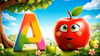 A for apple  अ से अनार  abcd  phonics song  a for apple b for ball c for cat  abcd song  abcde [upl. by Mcgray]