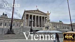 Exploring ViennaWien Austria I 4K I Part 4 [upl. by Ariayek72]