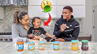 Trying BABY FOOD For The FIRST TIME With Baby Saviour Hilarious Vlogmas Day 13 [upl. by Vedetta]