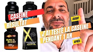 Jai testé la caséine pendant 1 an préparation musculaire 💪 [upl. by Saffier]