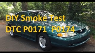 How to find and fix an intake leak using DIY Smoke Machine P0171 P0174 [upl. by Liza]