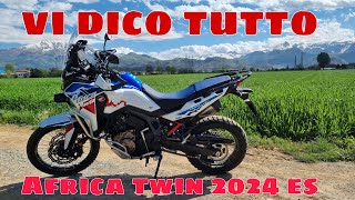 AFRICA TWIN 2024 ES vi dico tutto [upl. by Drarig]