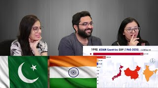 Top 10 Largest Asian Economy 19602020 PAKISTAN REACTION [upl. by Hanoy]