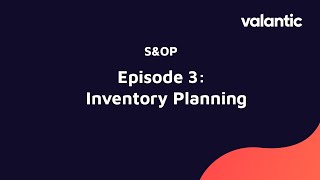 SampOP Demo Video Episode 3 Inventory Planning [upl. by Nesila]