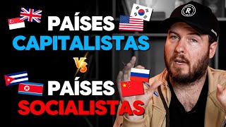 PAÍSES CAPITALISTAS vs PAÍSES SOCIALISTAS  Quais cresceram mais na história [upl. by Shepley118]