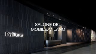 POLIFORM  SALONE DEL MOBILEMILANO 2024  A journey into Poliform stand [upl. by Collin]