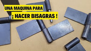 Como hacer bisagras caseras [upl. by Ariaj]