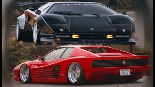 LAMBORGHINI COUNTACH VS FERRARI TESTAROSSA  Versus Series [upl. by Roye]